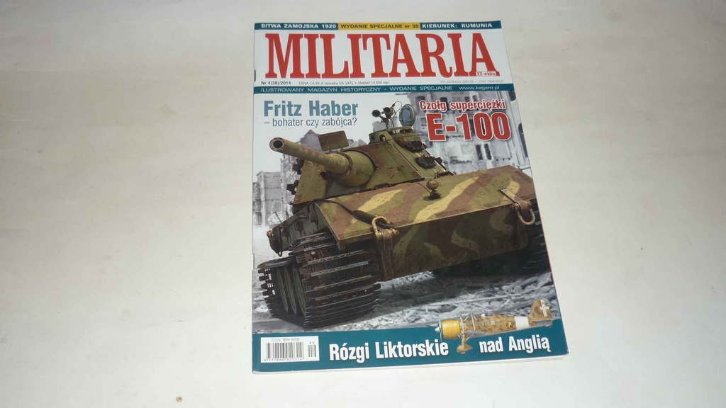 Militaria specjalny 38, 4/2014- magazyn wojskowy