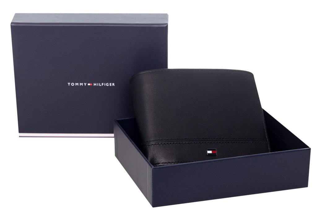 TOMMY HILFIGER PORTFEL MĘSKI TH ESSENTIAL CC FLAP