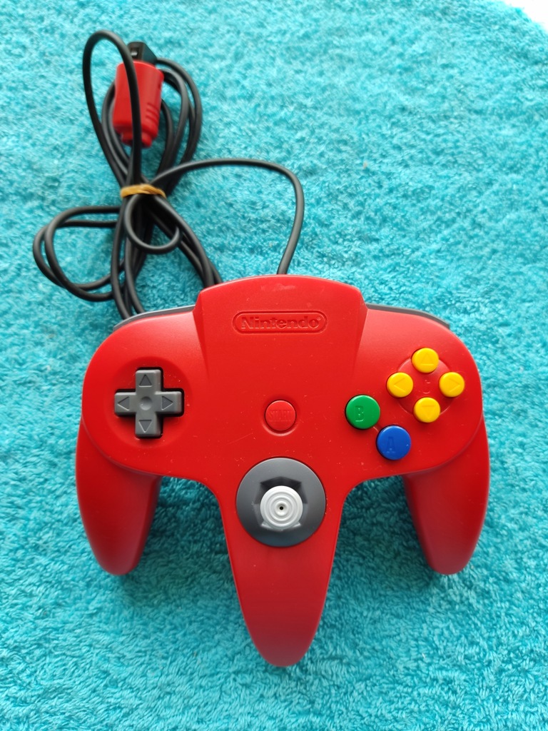 Kontroler Nintendo 64 Red