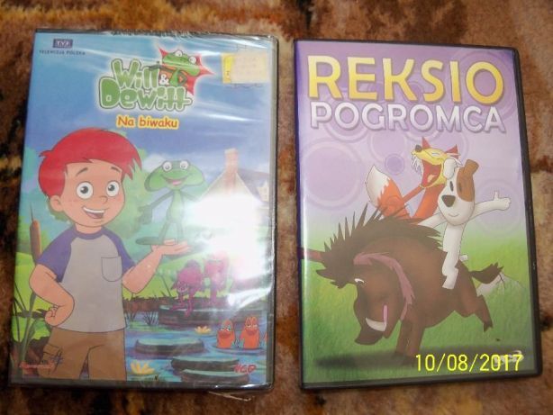 Dwie nowe bajki VCD: Reksio, Will i Dewitt