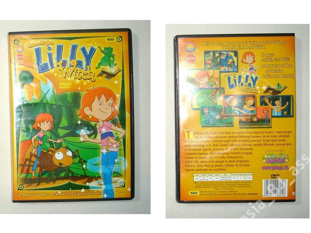 LILLY Czarodziejka * BAJKA płyta DVD