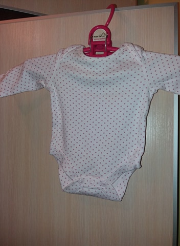 MOTHERCARE BODY DŁUGI RĘKAW 56