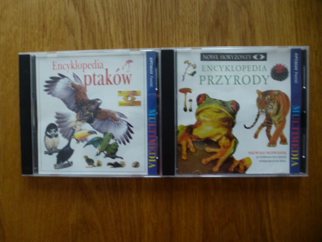 Encyklopedia ptaków i przyrody na cd + GRATISY