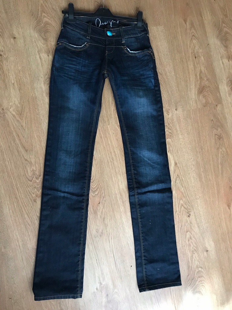 Desigual - Unikatowe orginalne spodnie Jeansowe