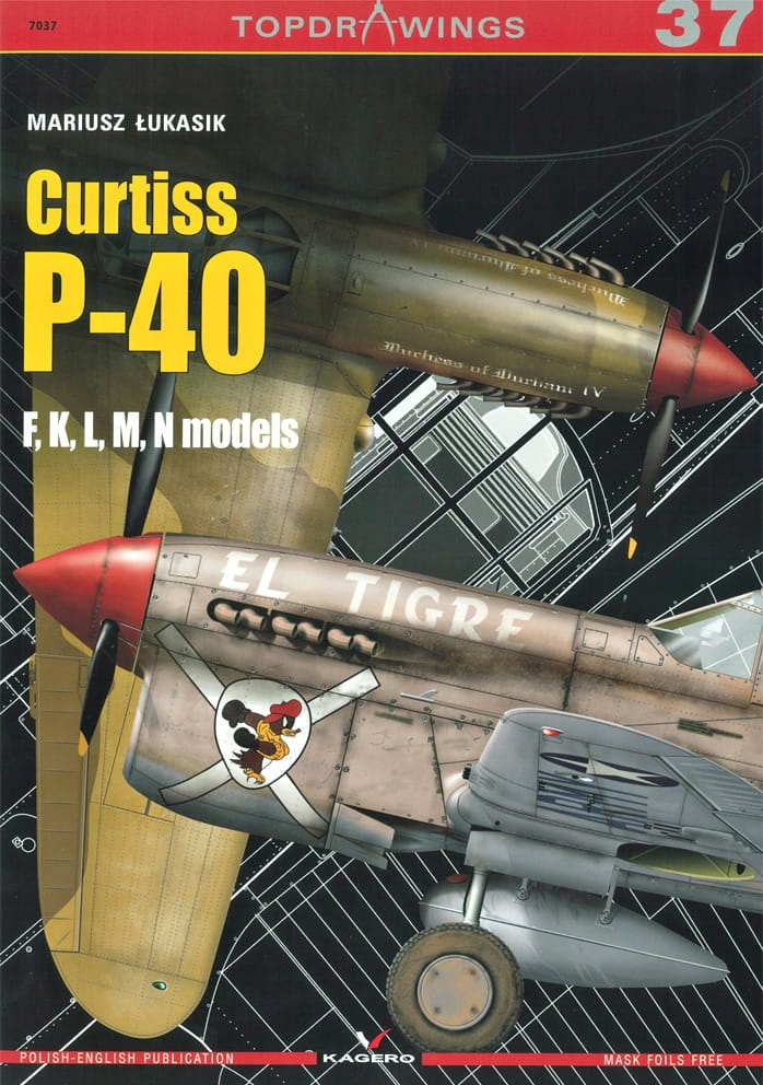 TOPDRAWINGS 37' - CURTIS P-40 F/K/L/M/N models