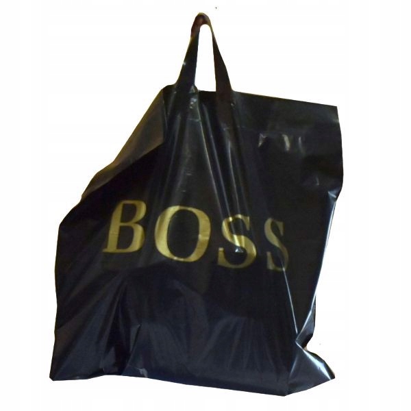 Reklamówka BOSS 44x48 52mic. z uchem LDPE 50szt