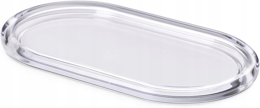 TACA DO SERWOWANIA OMADA PRZEZROCZYSTA 21X12CM
