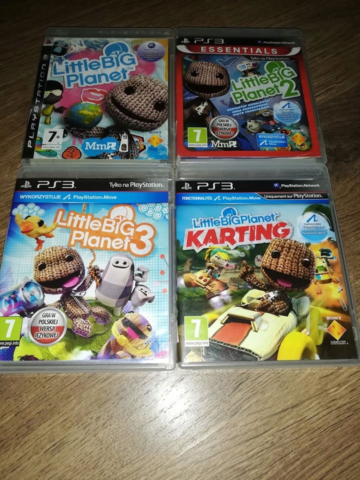 Zestaw Little Big Planet X 4 Playstation Ps3 Seria 8681422043 Oficjalne Archiwum Allegro