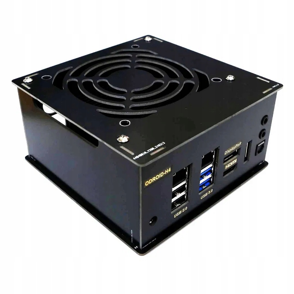 Obudowa do Odroid H4/H4+/H4 Ultra - typ 1 - czarna
