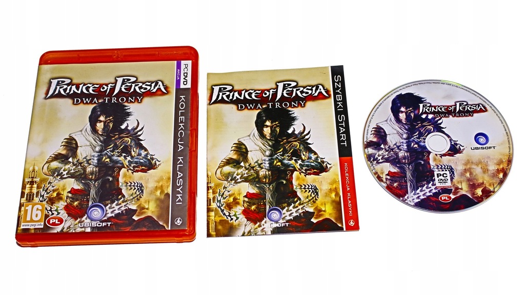 PRINCE OF PERSIA DWA TRONY BOX PL PC