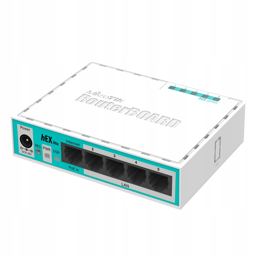 Router Mikrotik hEX lite (RB750r2) Total Ethernet