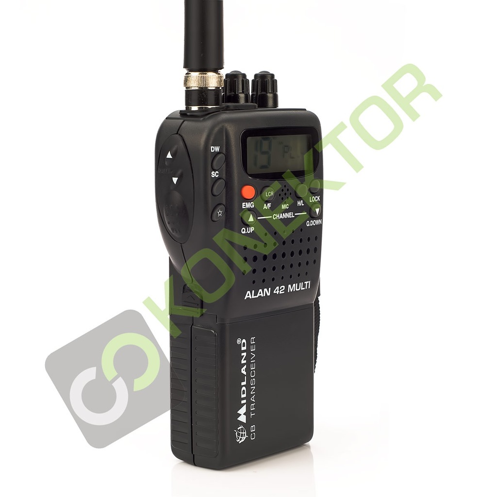 Купить ALAN 42 CB HANDRADIO + АВТОМОБИЛЬНЫЙ АДАПТЕР + АКСЕССУАРЫ: отзывы, фото, характеристики в интерне-магазине Aredi.ru