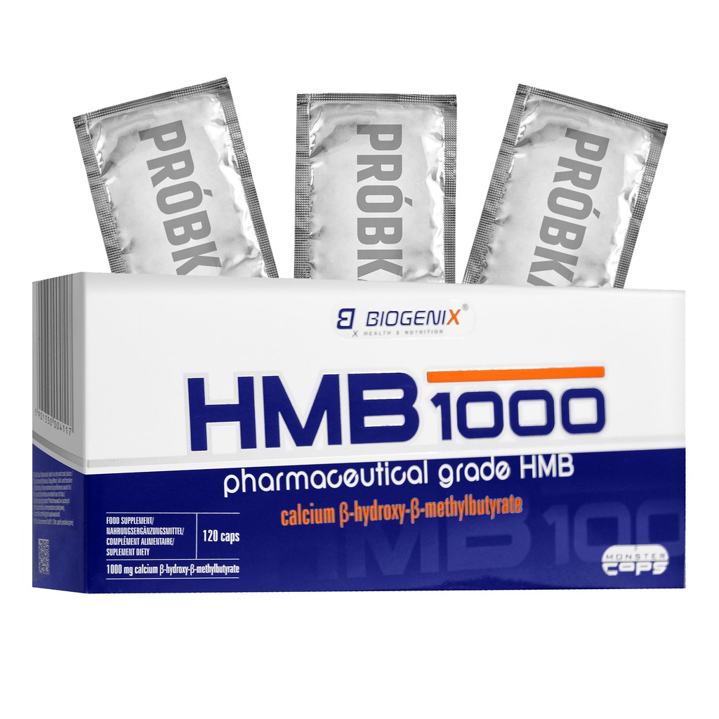 OLIMP BIOGENIX HMB 1000 120kaps REGENERACJA SIŁA