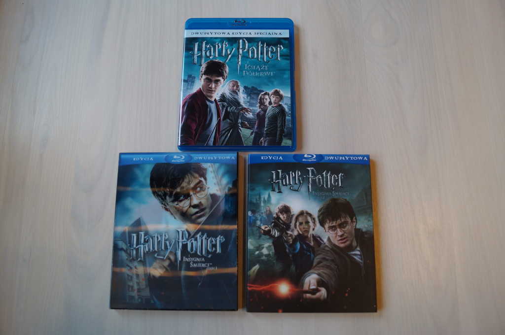 Harry Potter 3x edycje 2-płytowe Blu-ray
