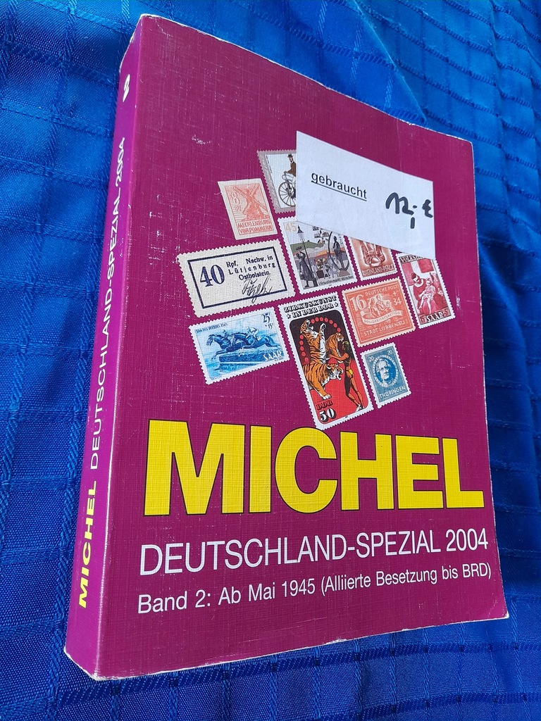 KATALOG MICHEL 1210 STR Z 2004 ROKU NA WALORY DEUTSCHLANS-SPEZIAL