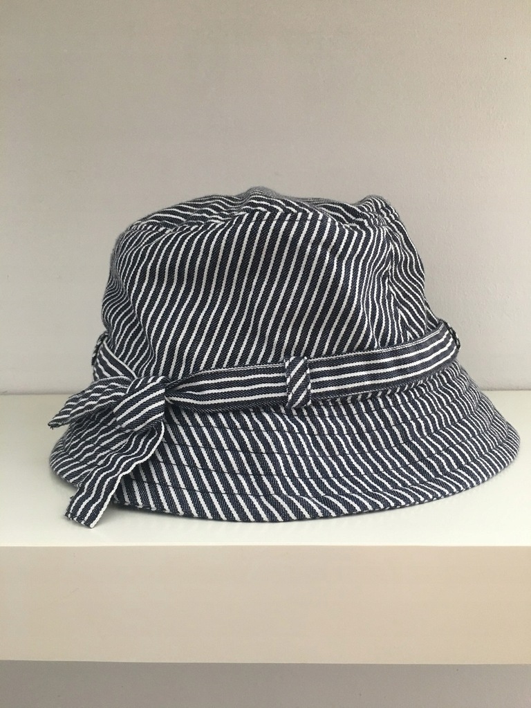 Kapelusz bucket hat paski Marks & Spencer