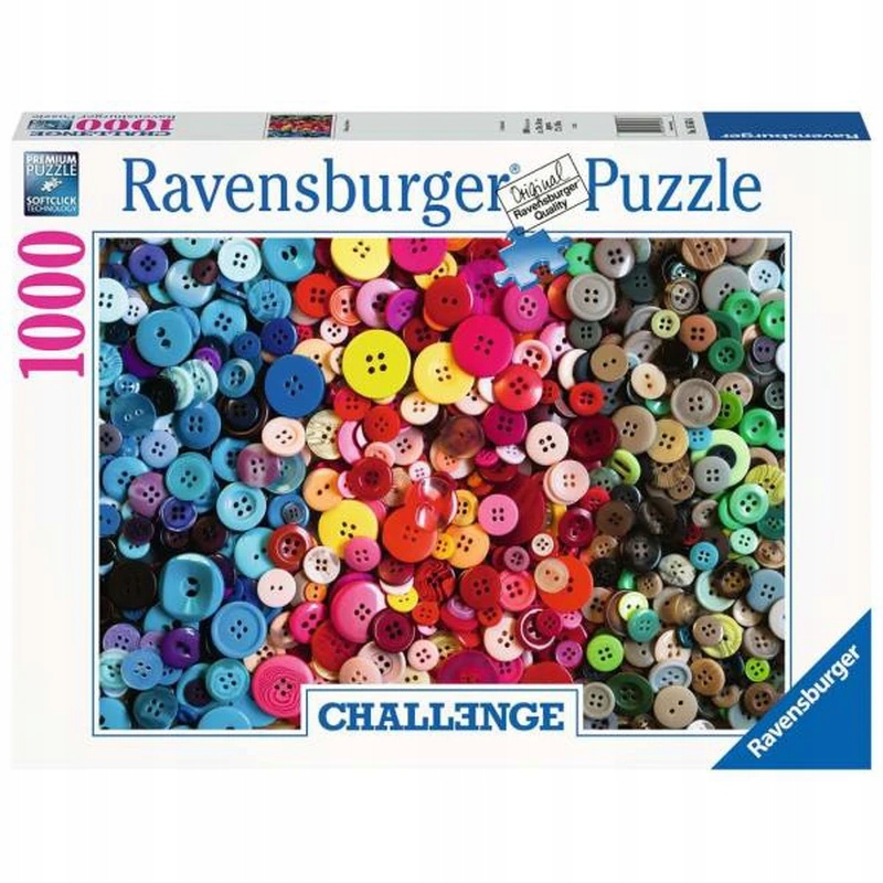 ND17_PU-9547 Puzzle 1000el Challenge Kolorowe