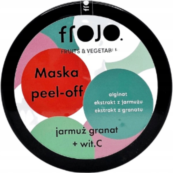 Maska peel-off do twarzy - Jarmuż-granat, 50 ml Fr