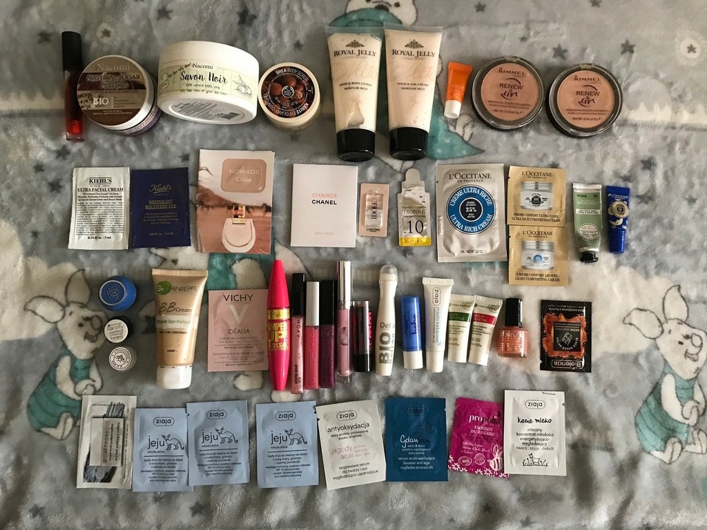 Zestaw kosmetyków KIEHLS LOCCITANE CHANEL SEPHORA