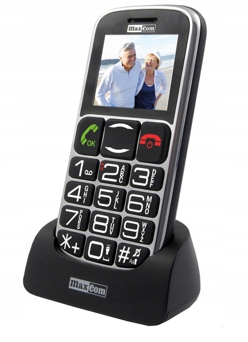 Telefon komórkowy Maxcom MM461BB dla Seniora