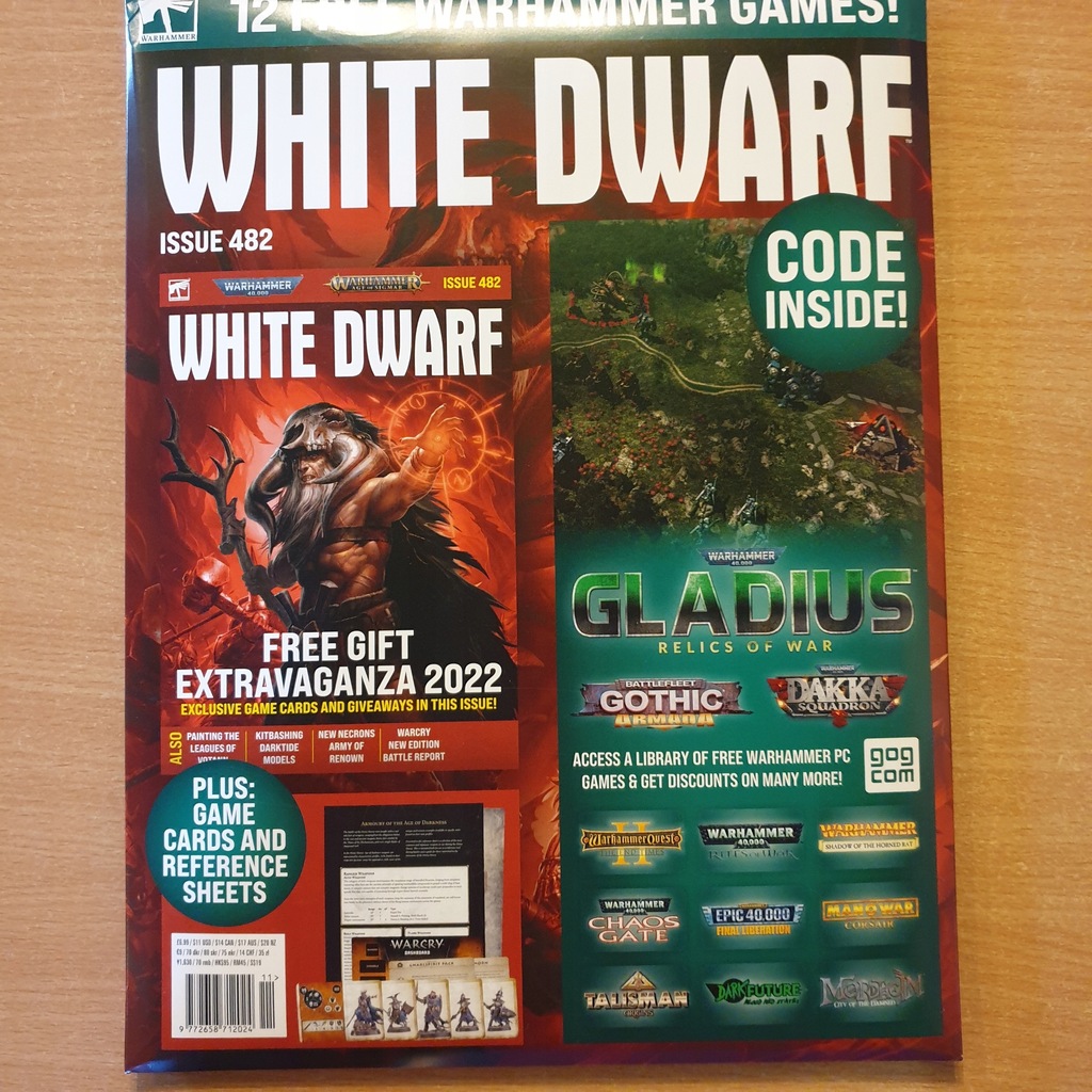 Miesięcznik White Dwarf 482