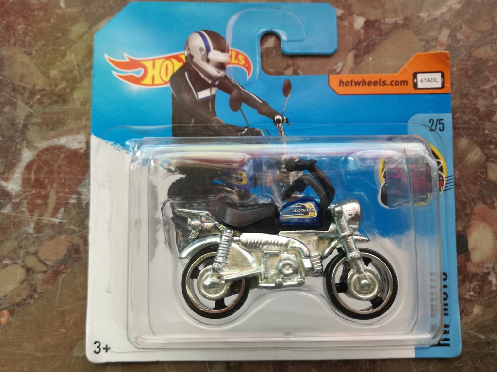 HOT WHEELS MOTOCYKL HONDA MONKEY Z50