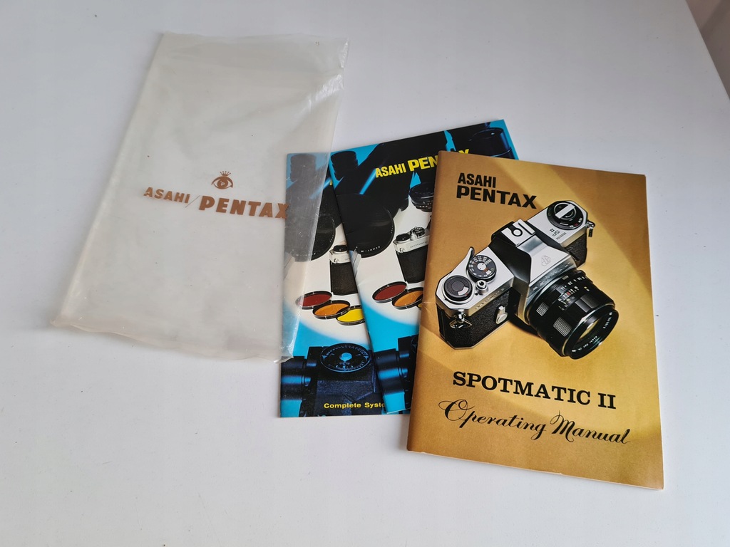 Instrukcja do aparatu PENTAX SPOTMATIC II