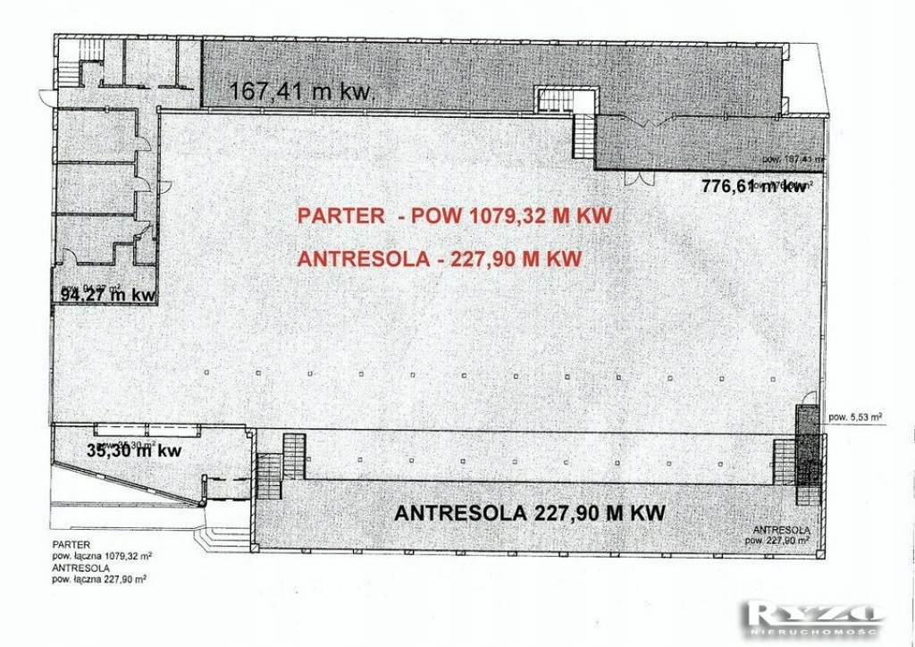 Komercyjne, Szczecin, Niebuszewo, 1666 m²