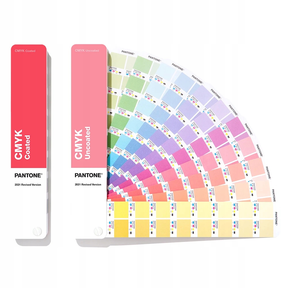 Wzornik Pantone CMYK powlekany i niepowlekany