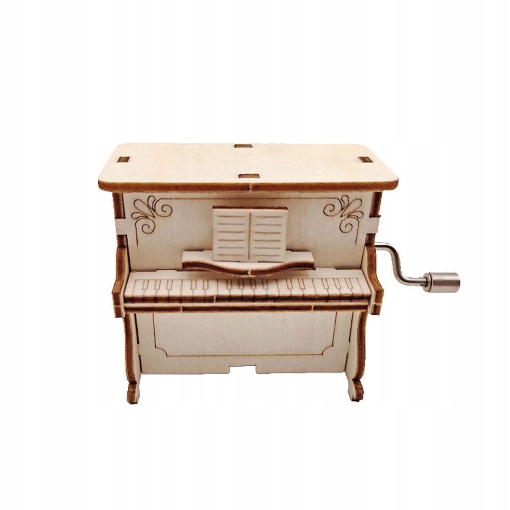 Korba ręczna Musix Box Grawerem muzyczne pudełka 12931424181