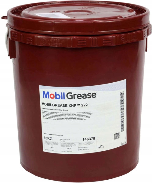 MOBILGREASE XHP222 18KG NLGI 2 niebieski litowy-kompleksowy