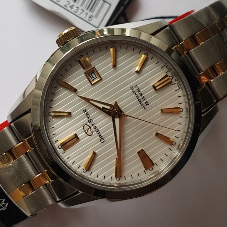 ORIENT STAR. SDV02001W0. Standard Date. 5 BAR.