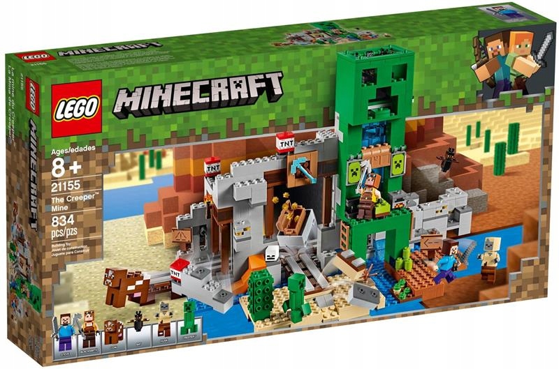 LEGO MINECRAFT 21155 Kopalnia Creeperów