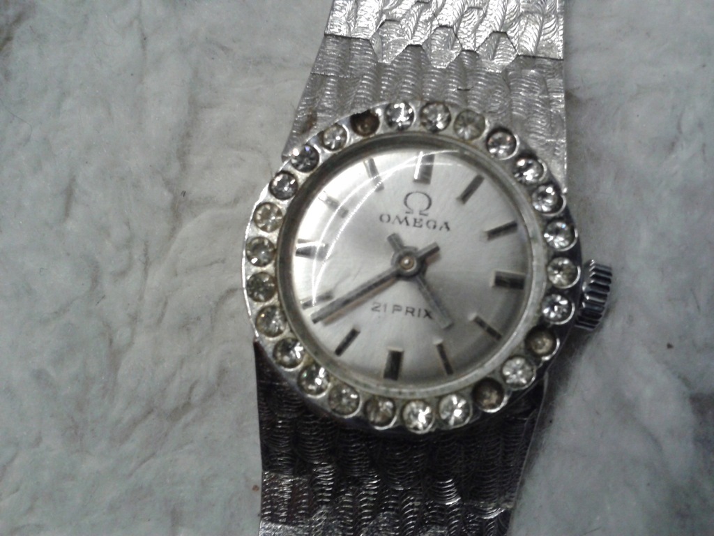 Zegarek Omega 21 PRIX mechaniczny 8589559544 oficjalne archiwum Allegro