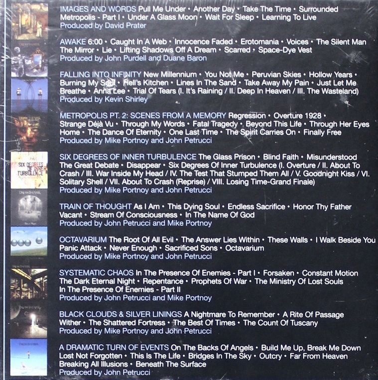 DREAM THEATER: THE STUDIO ALBUMS 1992-2011 (11CD