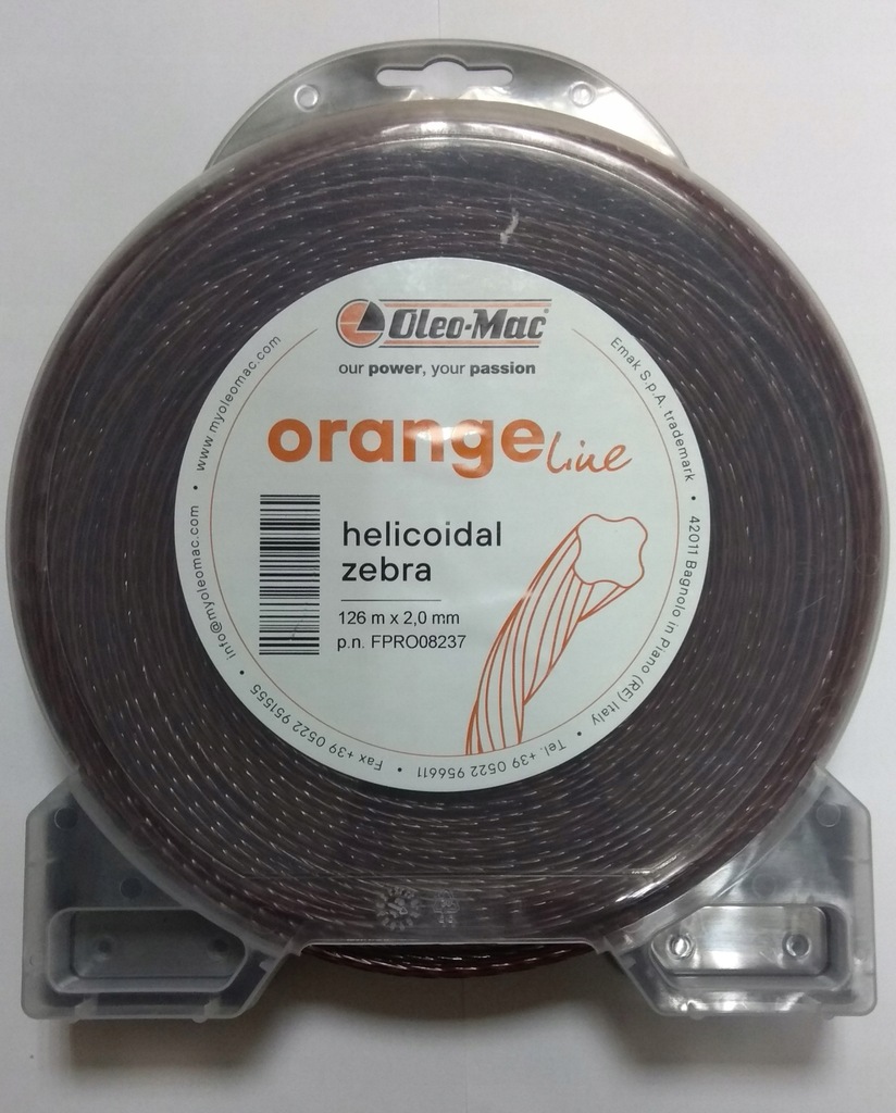 Fil Débroussailleuse Rond Nylon Jaune ø2.0mm/127m Oregon 69 358 Y 91181632