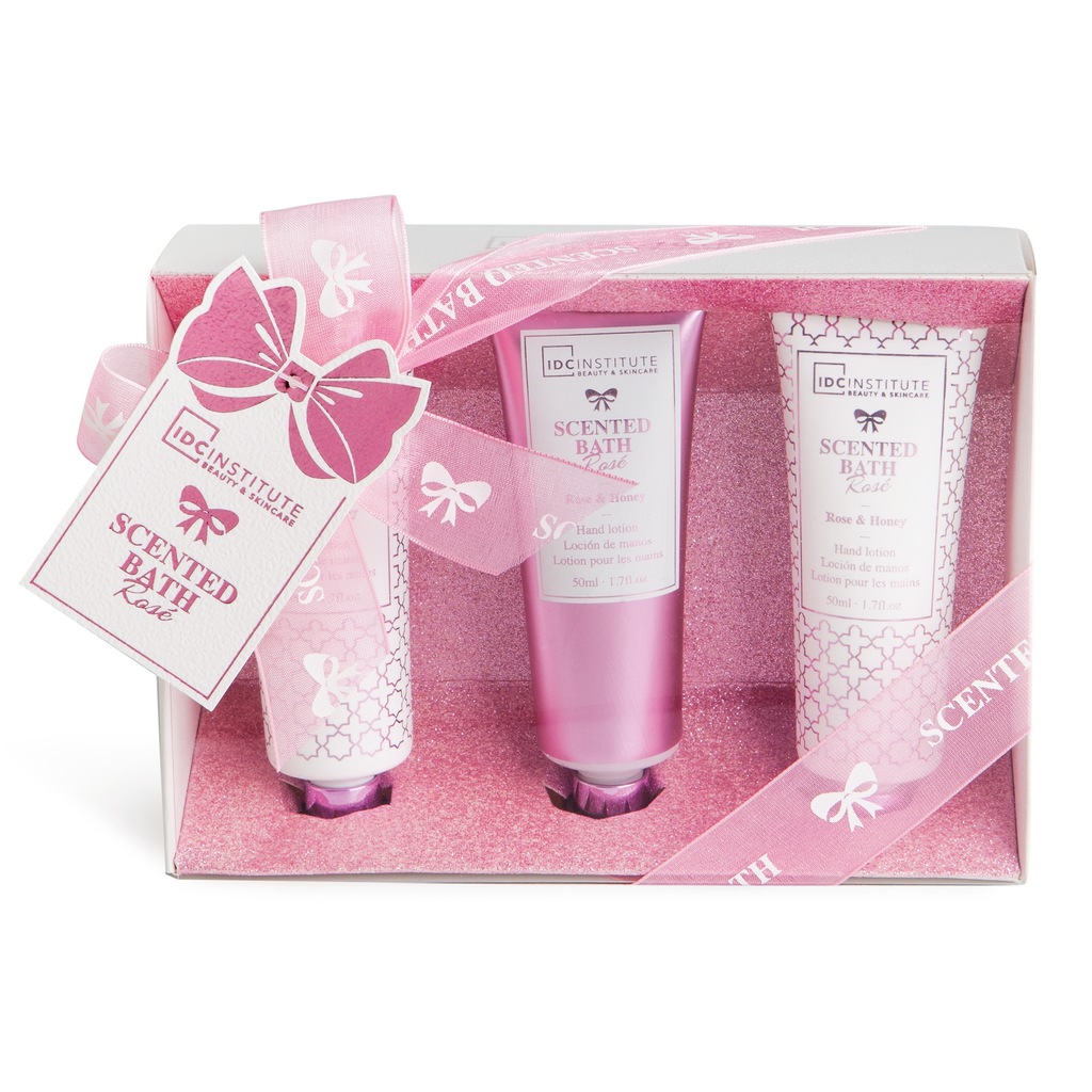 ZESTAW DO DŁONI SCENTED BATH ROSE ROŻA I MIÓD 10533174313 oficjalne