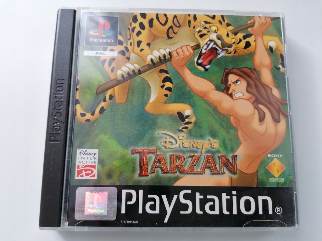 TARZAN PSX PS1 PAL * ENG