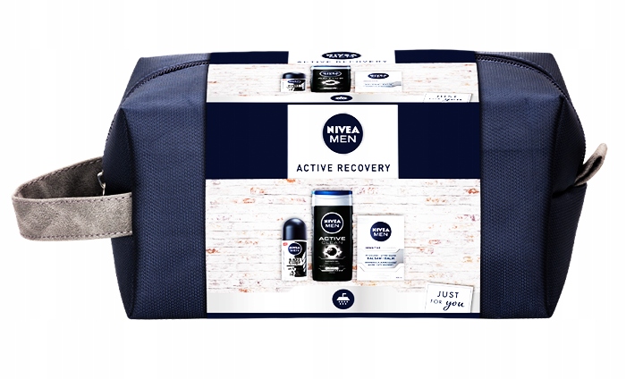 KOSMETYCZKA Z ZESTAWEM NIVEA MEN ACTIVE RECOVERY