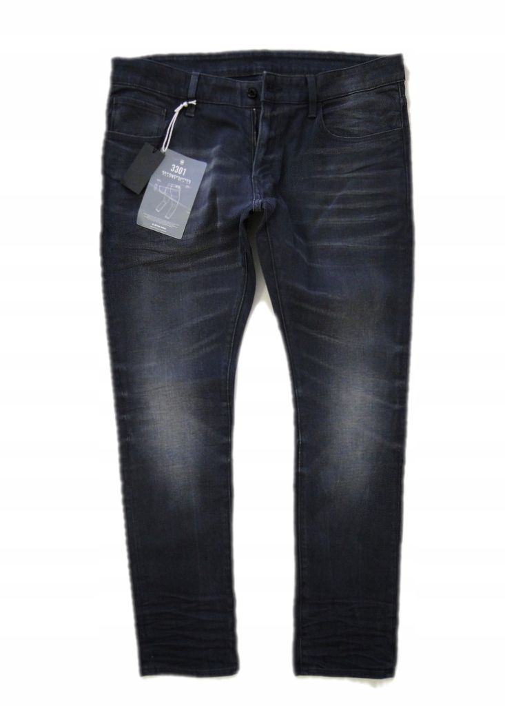 19 G-STAR 3301 JEANS NOWE RECONSTRUCTED W38 L32
