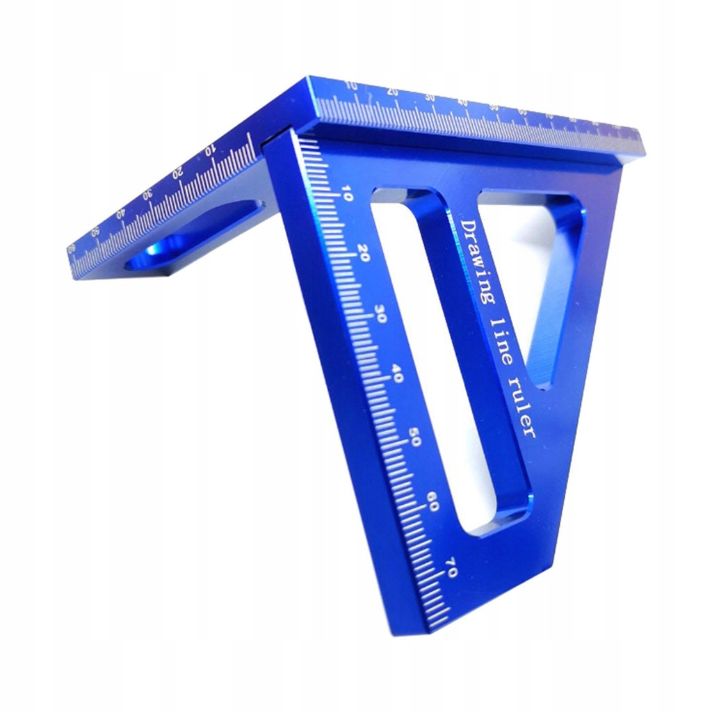 Square Angle Ruler Miter Practical and Blue