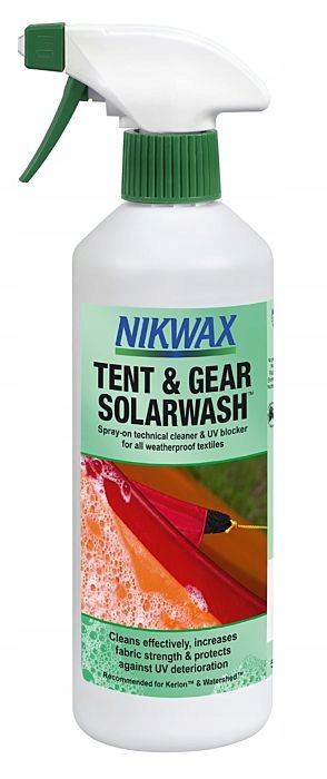 Nikwax Tent & Gear Solarwash 500ml Spray-On