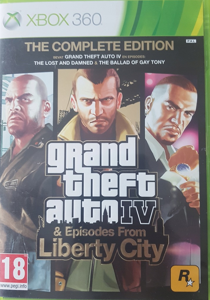 Gta Iv Complete Edition Xbox 360 7811590072 Oficjalne Archiwum Allegro