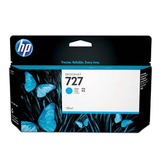 HP oryginalny ink / tusz B3P19A, HP 727, cyan, 130ml, HP DesignJet T1500, T