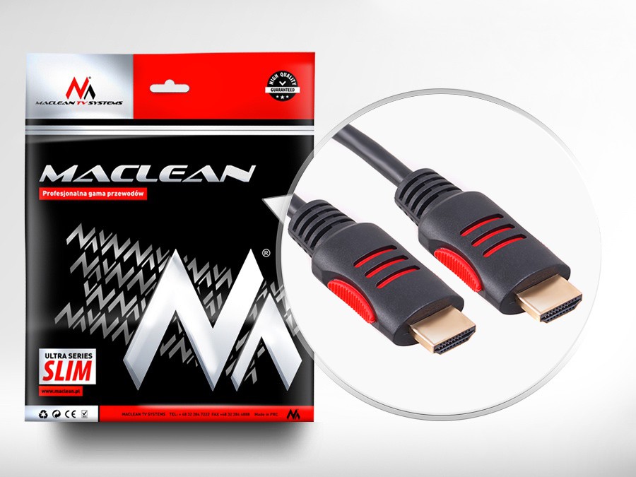 MCTV-814 42189 Przewód kabel hdmi-hdmi 5m v1.4 30A