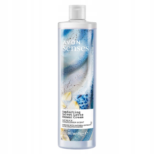 AVON Kremowy żel pod prysznic Velvet Latte Senses 500 ml