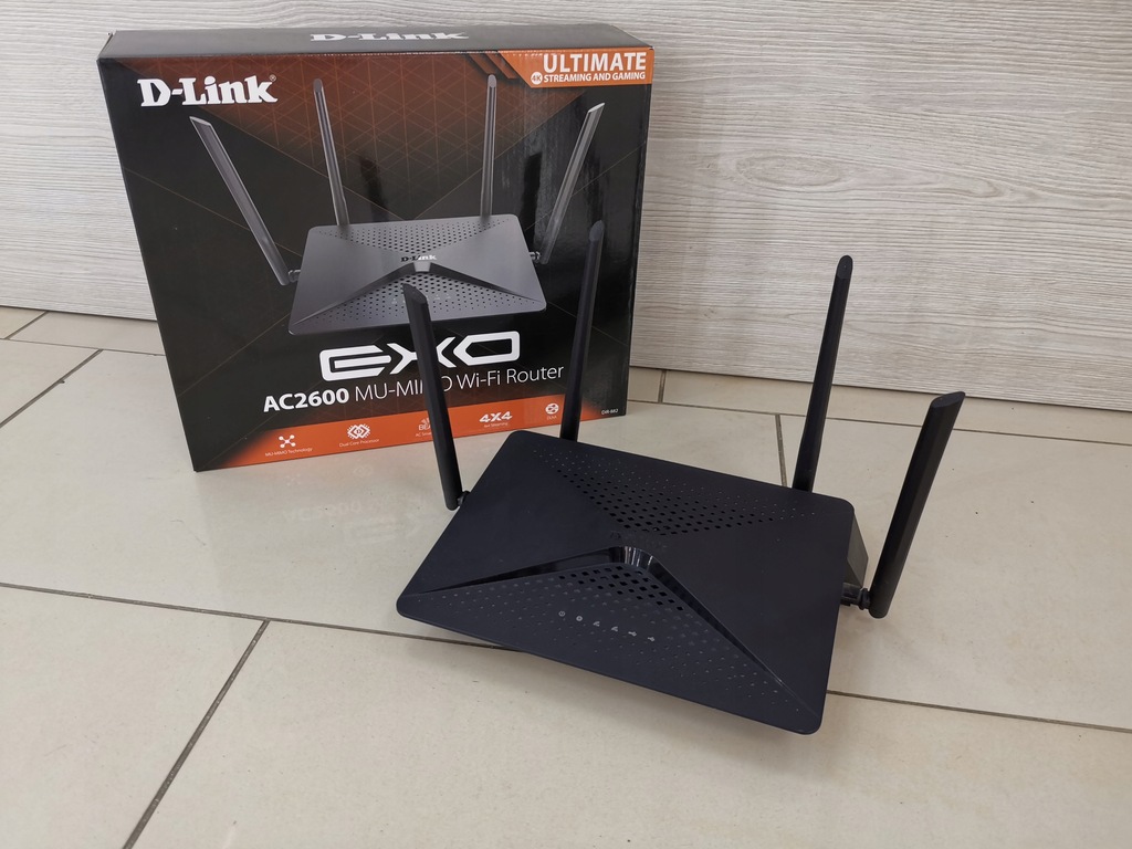 DIR-882 Router AC2600 1xWAN 4xLAN 2xUSB 4K