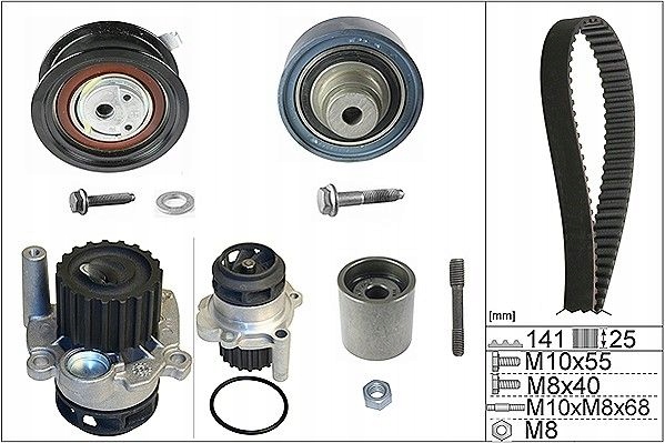 ZESTAW ROZRZĄDU Z POMPĄ SKODA FABIA I 1.9 SDI 99-08