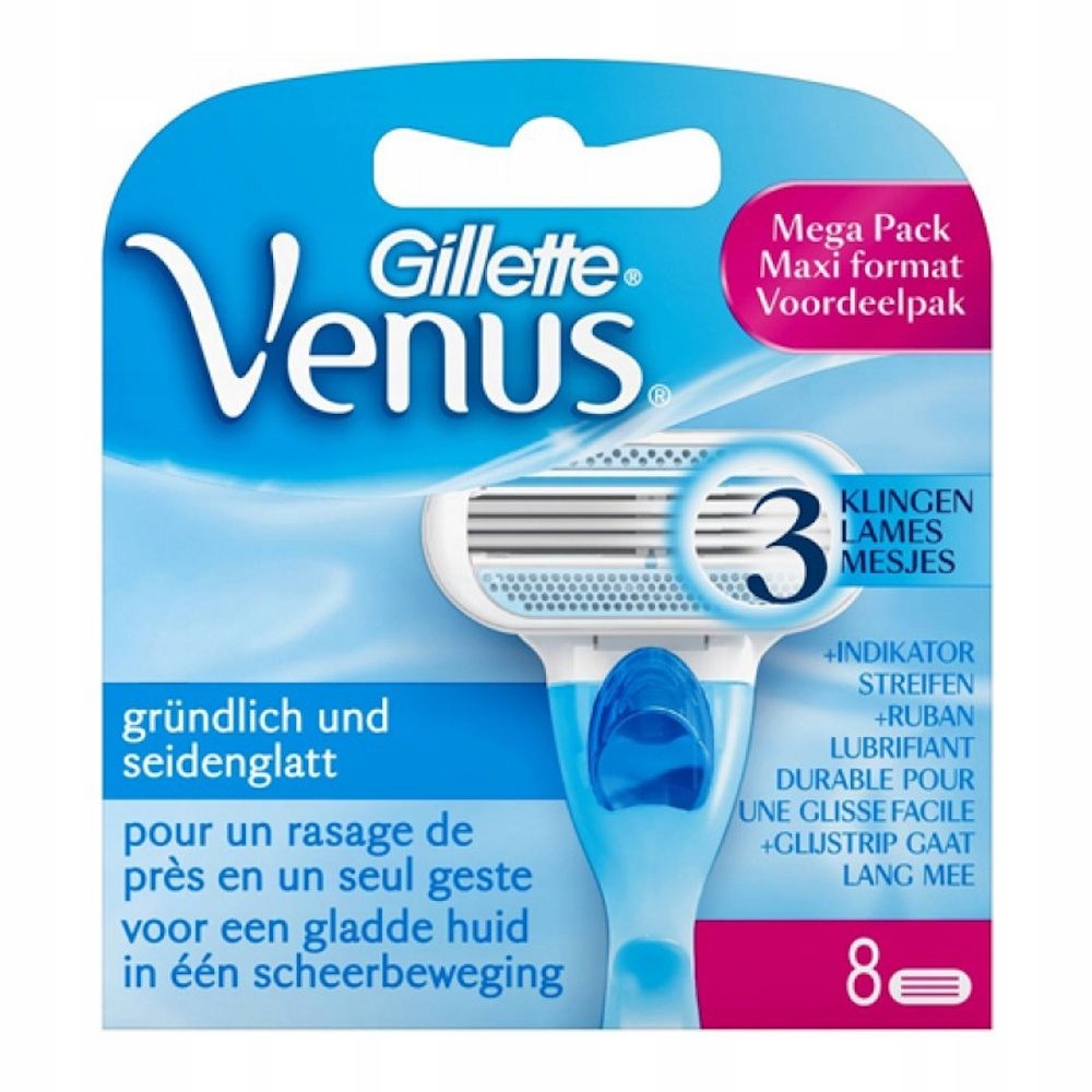 Wkłady do maszynki Gillette Venus 8 sztuk