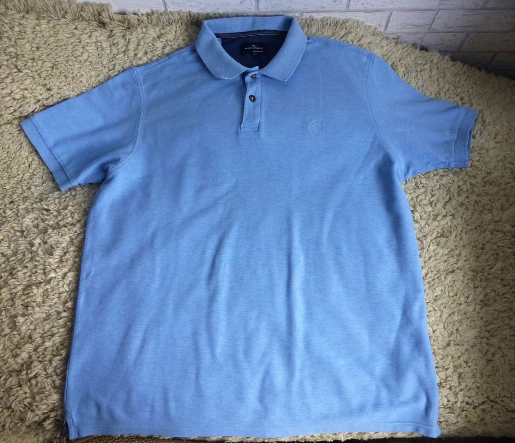 Blue Harbour niebieska koszulka polo XL